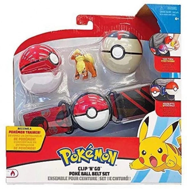 Set centură Clip 'n' Go Poké Ball