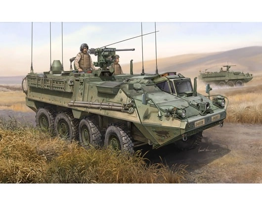 Model din plastic mașină de comandă Stryker M1130 1/35