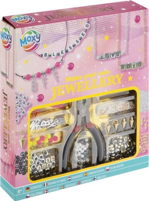 Set pentru crearea bijuteriilor cu litere MOXY