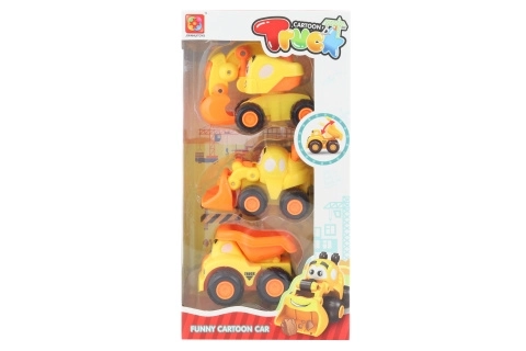 Set de vehicule de construcție pentru cei mici