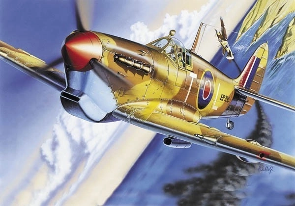 Model de avion Spitfire Mk.VB pentru asamblat