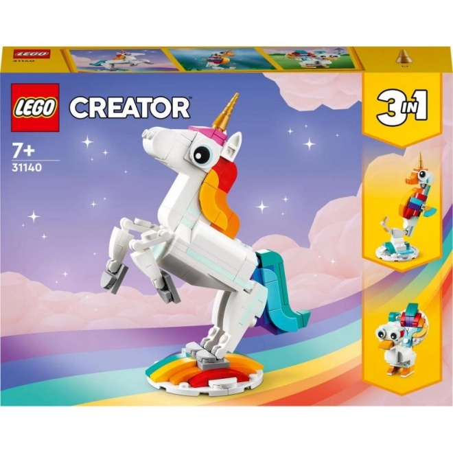 Unicorn magic LEGO Creator 3 în 1