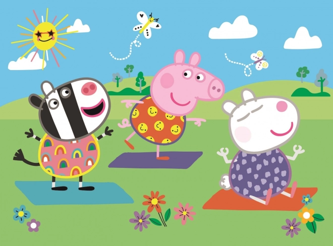 Puzzle Peppa Pig: Exercițiu 20 piese