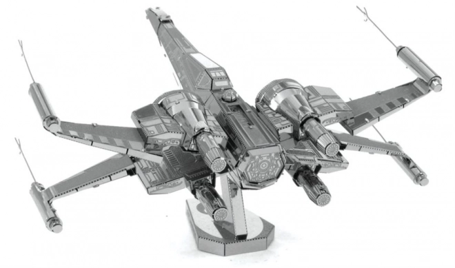 Puzzle 3D Poe Dameron's X-Wing Fighter Metale