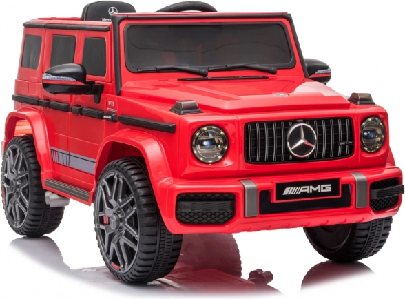 Mașină cu acumulator pentru copii Mercedes G63 roșie
