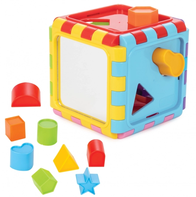 Cub cu oglindă pentru sortare forme
