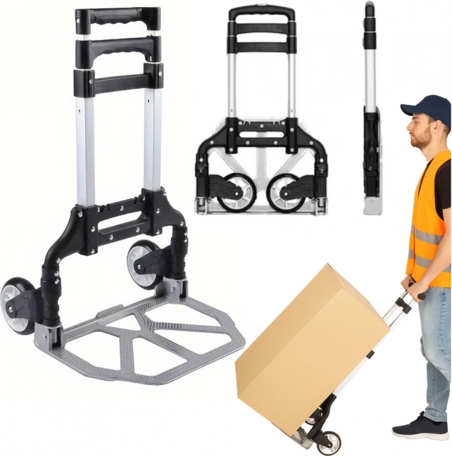 Cărucior de transport pliabil ușor din aluminiu 70 kg