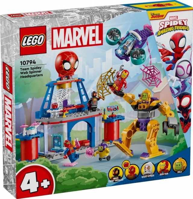 sediul central al echipei păianjen LEGO Spider-Man