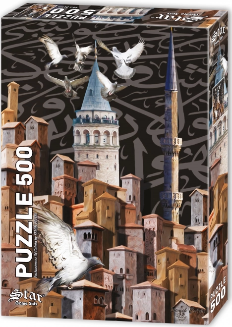 Puzzle Turnul Galata 500 Piese