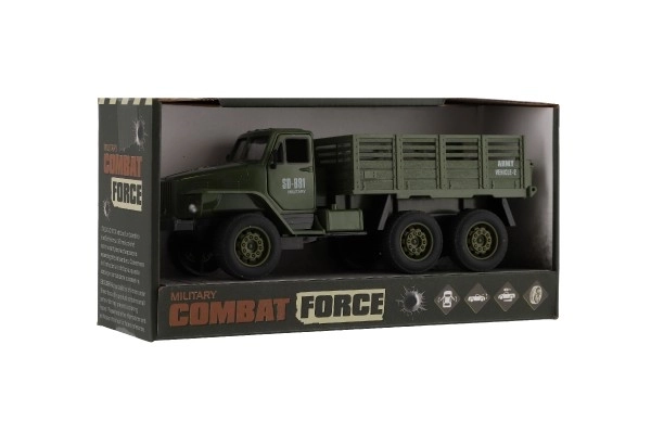 Camion militar de jucărie din plastic