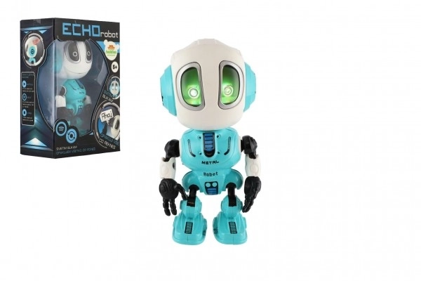 Robot ECHO cu repetiție albastru 12 cm