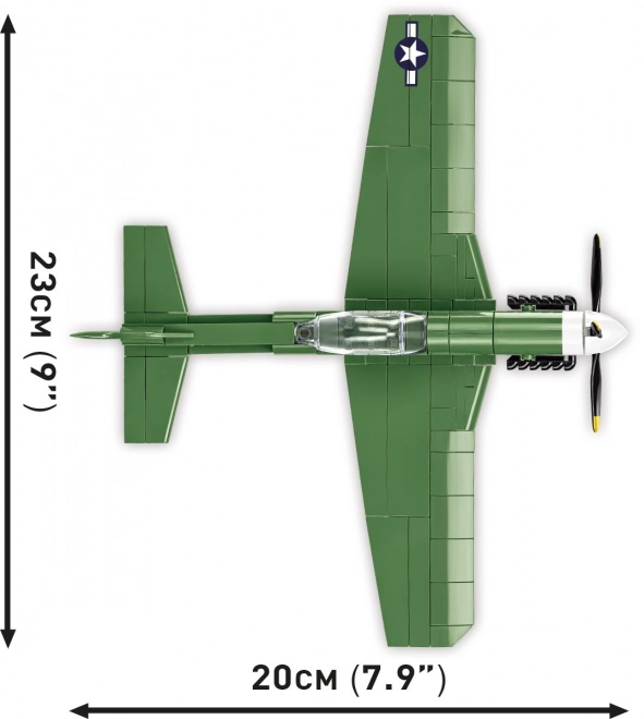 Avion de construcție P-51D Mustang