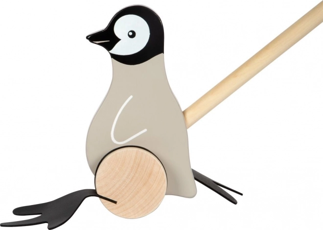 Jucărie de împins Pinguin de la Small Foot