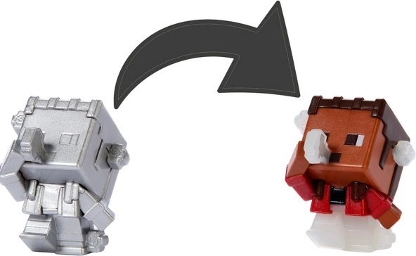 Figurină Minecraft Noor or Never cu transformare de elixir