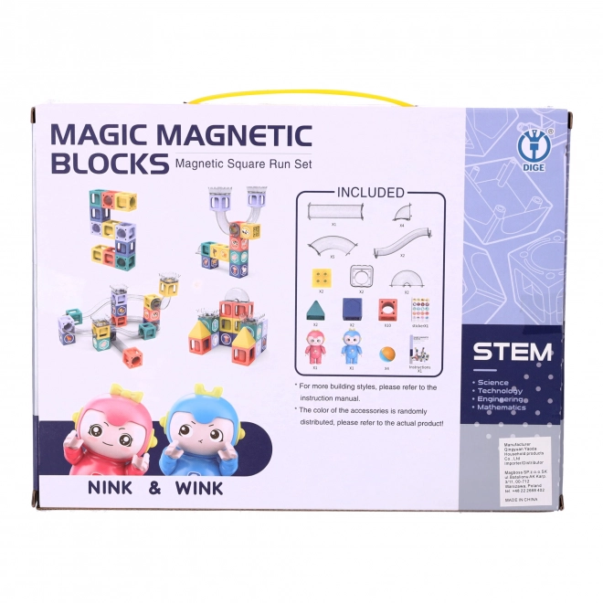 Blocuri magnetice de construcție - Piese