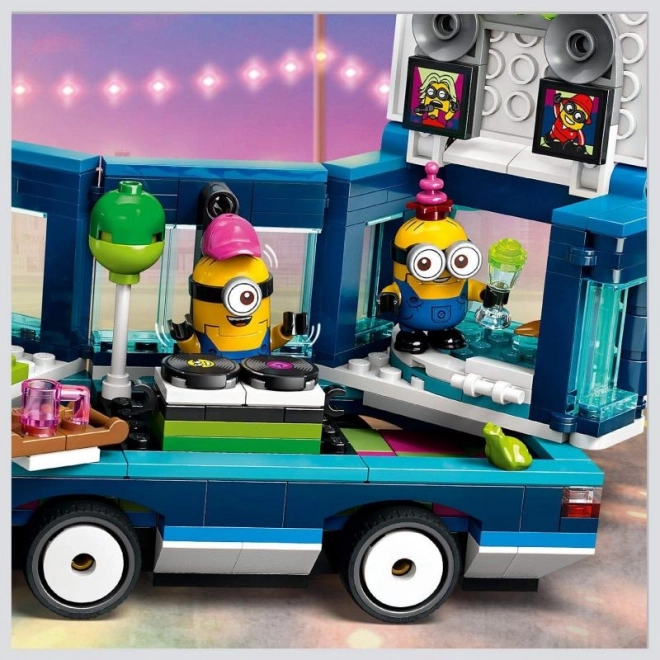 autobuzul de petrecere al minionilor LEGO