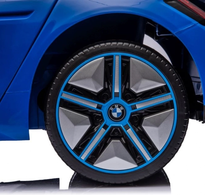 Mașină electrică pentru copii BMW i4 albastru 4x4