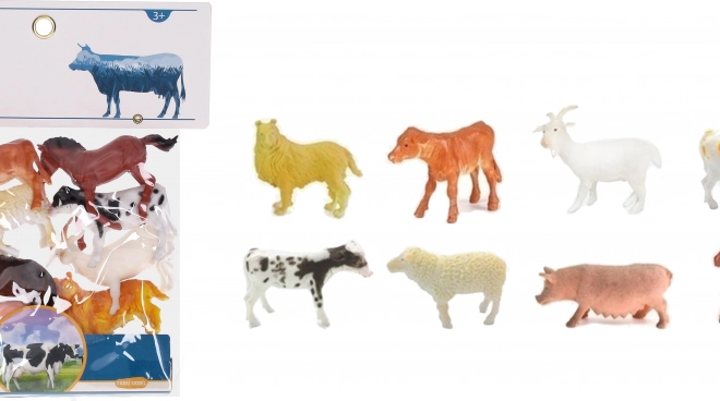 Animale Fermă Set 10 cm