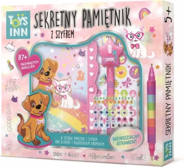 Jurnal secret Secret Message Animăluțe