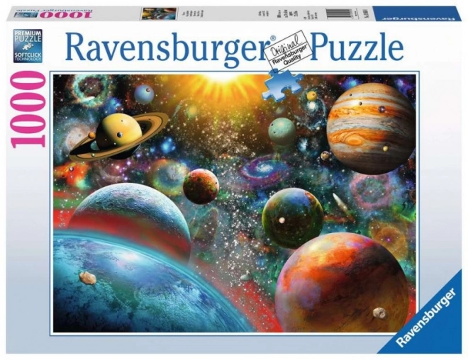 Puzzle Ravensburger Viziunea Planetelor 1000 piese