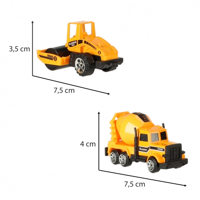 Set de mașini utilaje de construcții 6 piese