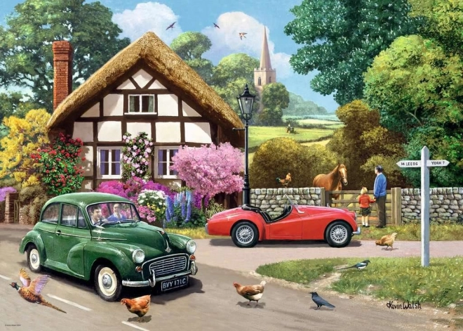 Puzzle peisaj rural 1000 piese