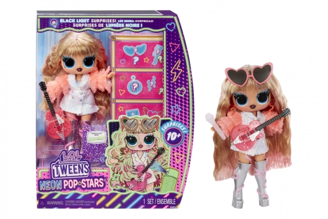 Păpușa L.O.L. Surprise Tweens Neon Pop Stars Thea