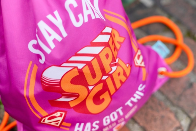 Design motivațional Super Girl