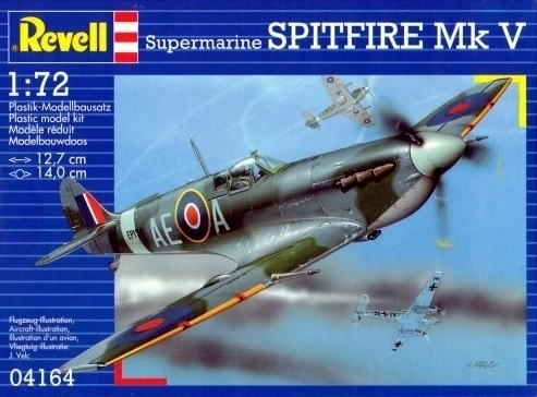 Model avion Spitfire Mk V B