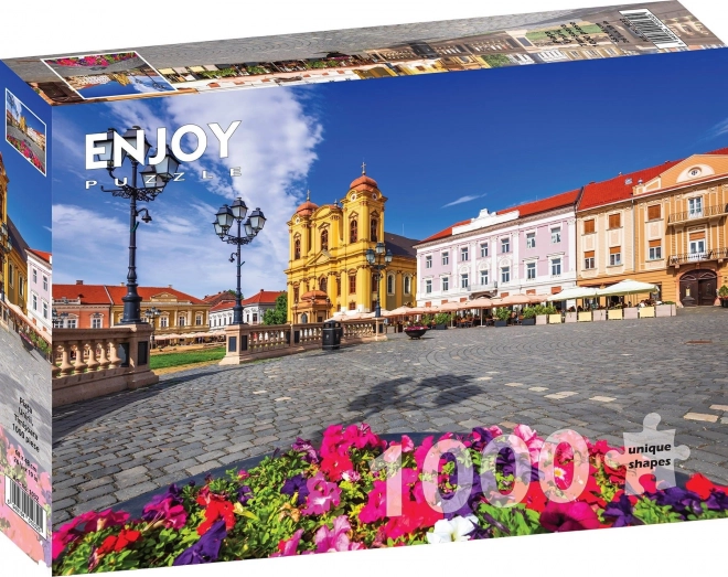 puzzle ENJOY piața Unirii Timișoara 1000 de piese