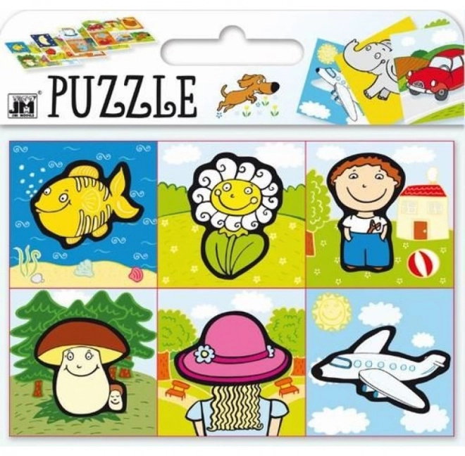 Puzzle Co kam patří?