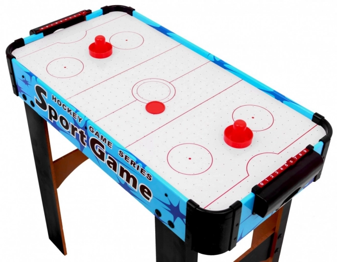 Masă de Air Hockey pentru copii albastră