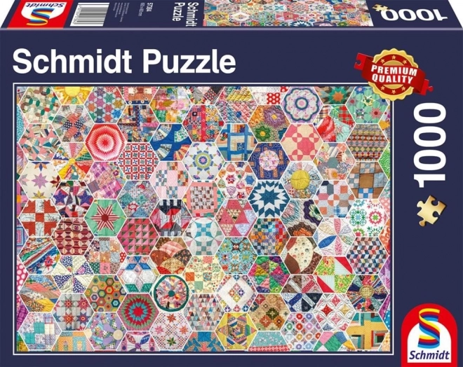 Puzzle SCHMIDT Vyšívană deka 1000 piese