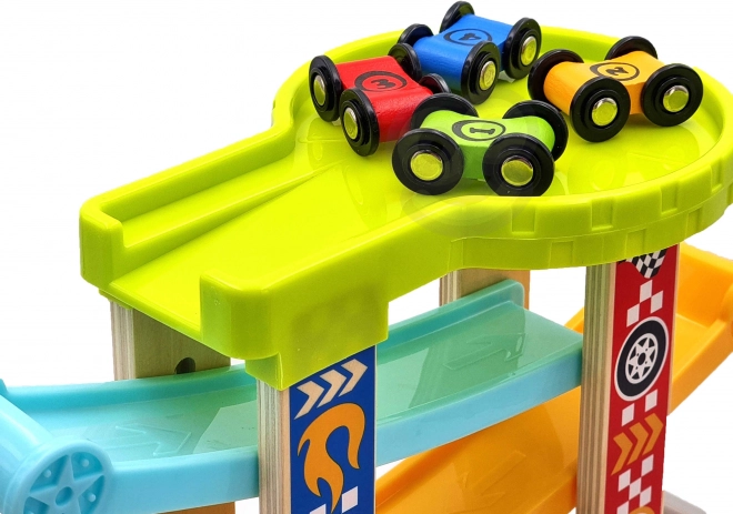 Tooky Toy Tobogan Colorat pentru Mașini