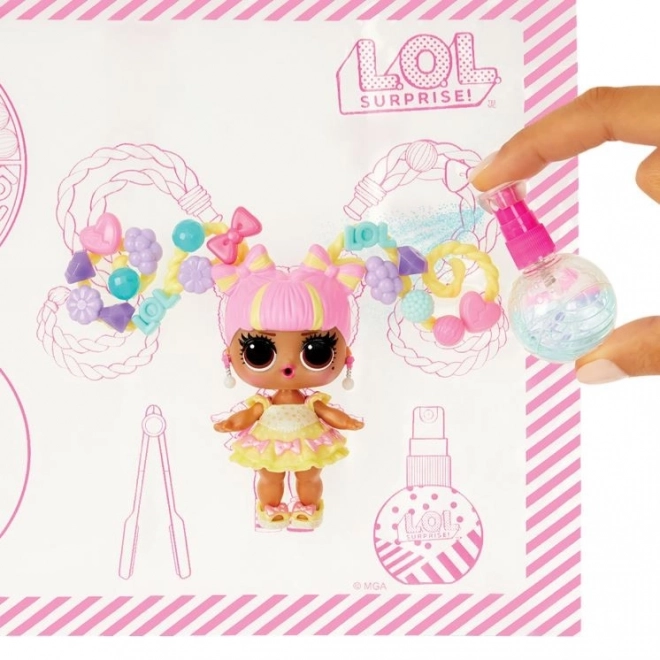 Salon pentru păpuși L.O.L. Surprise Hair Beads