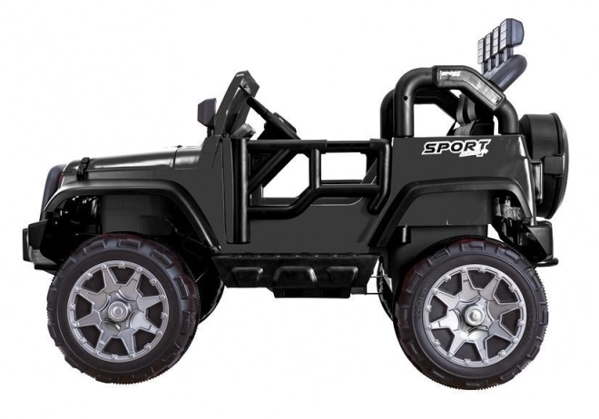 Jucărie electrică jeep negru