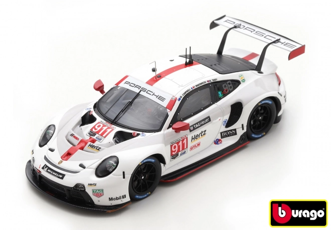 Mașină Porsche 911 RSR GT Race Bburago la scară 1:24