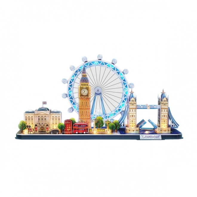 Puzzle 3D City Line Londra LED