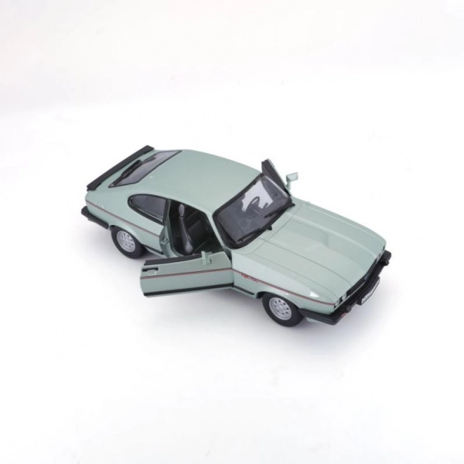 Mașinuță Ford Capri 1982 Bburago 1:24 Plus Verde Deschis