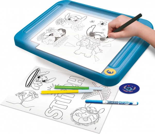 Planșă iluminată pentru copiere precisă