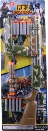 Mitralieră de jucărie cu accesorii pentru copii