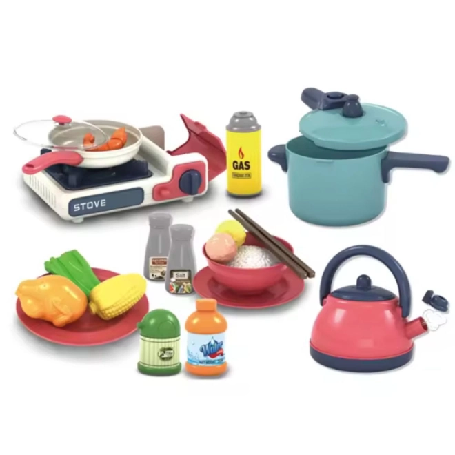 Set de gătit pentru copii cu accesorii de la Woopie