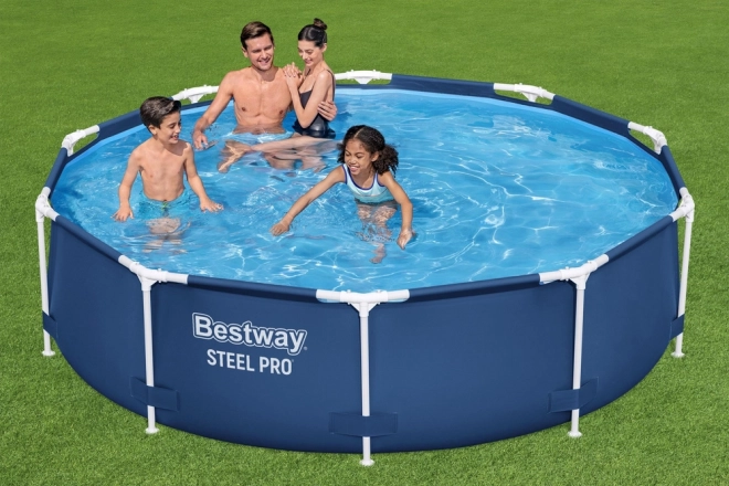 Piscină de grădină cu construcție 306 cm x 76 cm Bestway