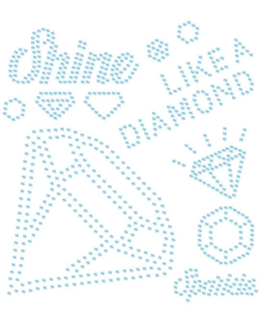 Motiv strălucitor Shine Like a Diamond