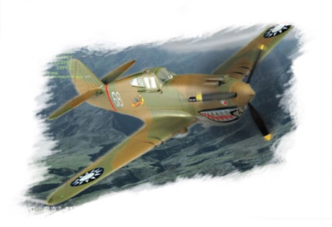 Model plastic P-40B/C Hawk-81