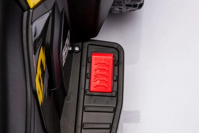 ATV electric pentru copii galbenă