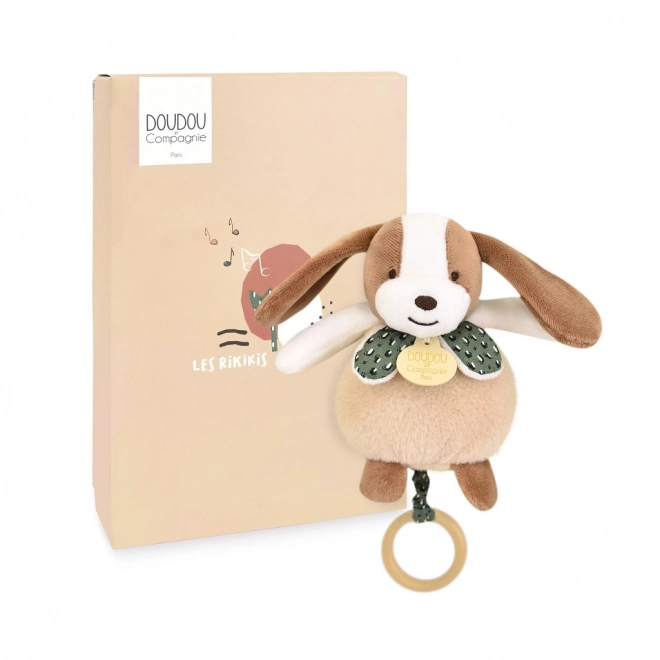 Câine de pluș muzical de la Doudou