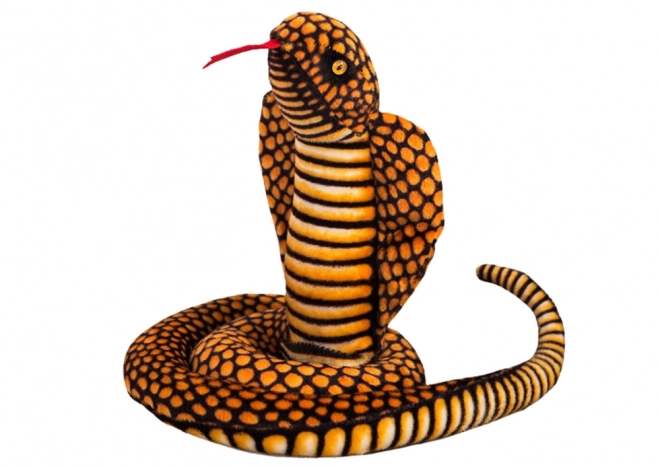 Jucărie Plus Vermoasă Cobra Regală Maro 100 cm