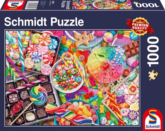 Puzzle dulciuri 1000 piese