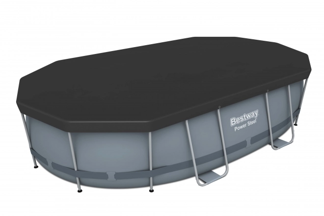 Prelată protecție piscină Bestway pentru Power Steel Oval Frame Pools